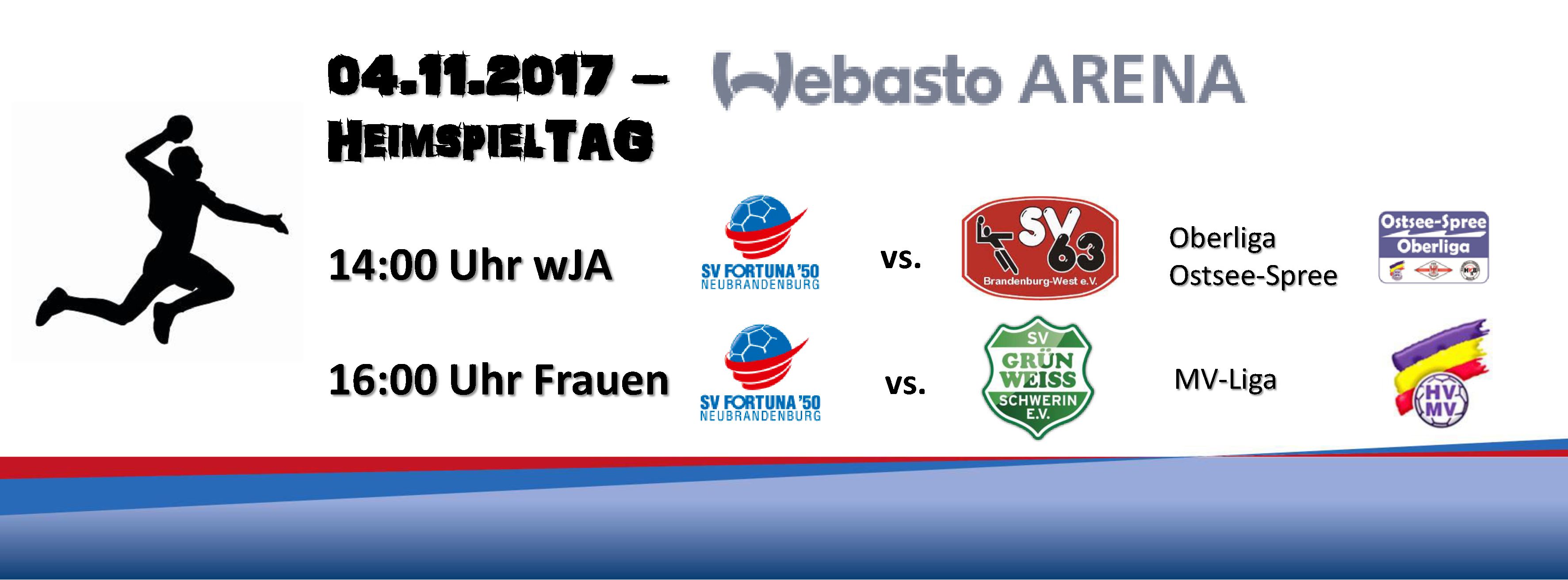 2017 11 04 Heimspiel WJA und Frauen