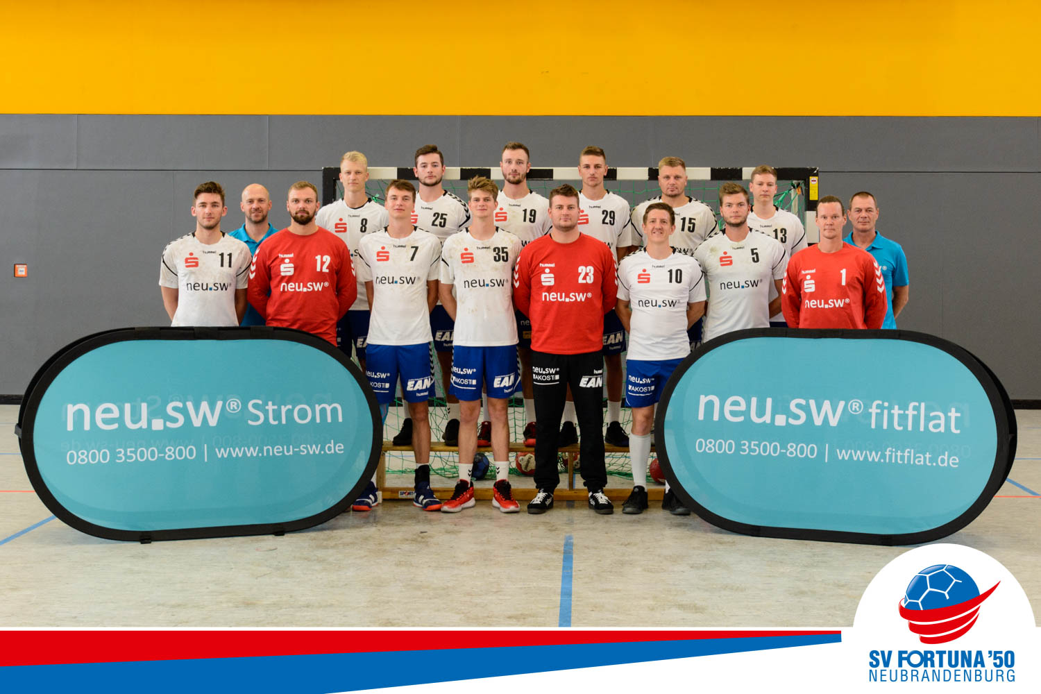 Die 1. Männermannschaft des SV Fortuna 50 Neubrandenburg spielt in der Saison 2020/2021 in der Oberliga Ostsee-Spree